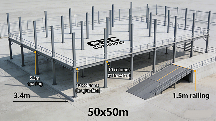 50m50m Two-Story Garage New Zealand 4 50m50m Two-Story Garage New Zealand 4