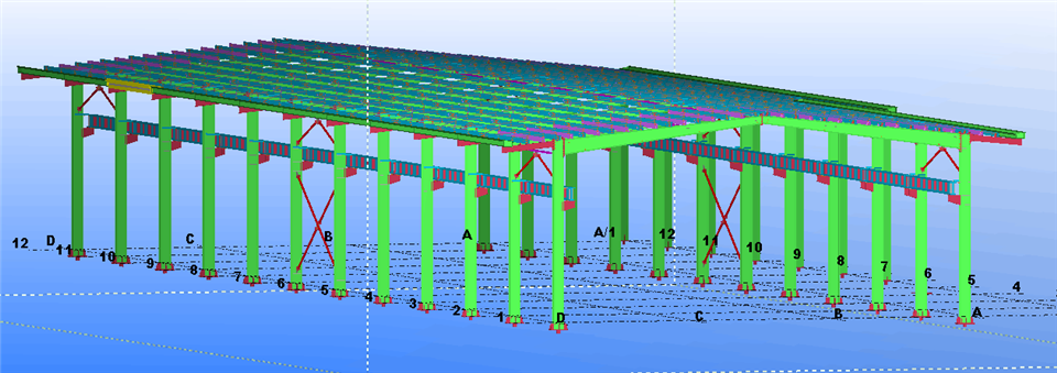 Structure Calculation For Iriga Factory In South Manila high quality